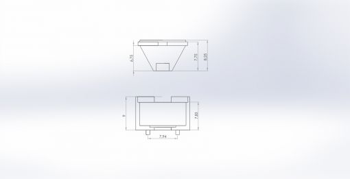  cree lens 4 bacaklı