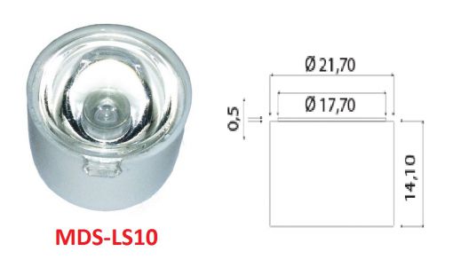  led lens mercek 