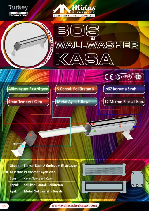  midas katalok wallwasher