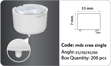 cree single 13mm lens